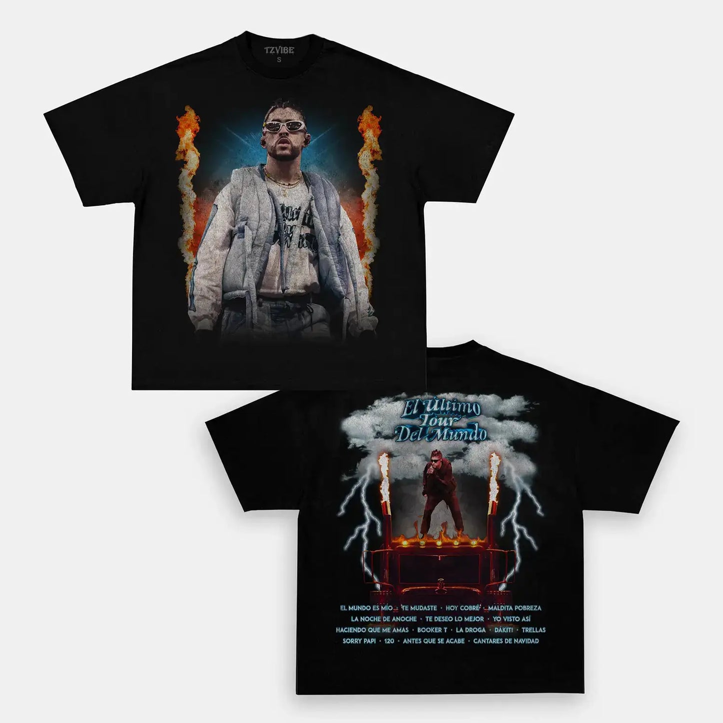 BAD BUNNY - EL ÚLTIMO TOUR DEL MUNDO VINTAGE TEE