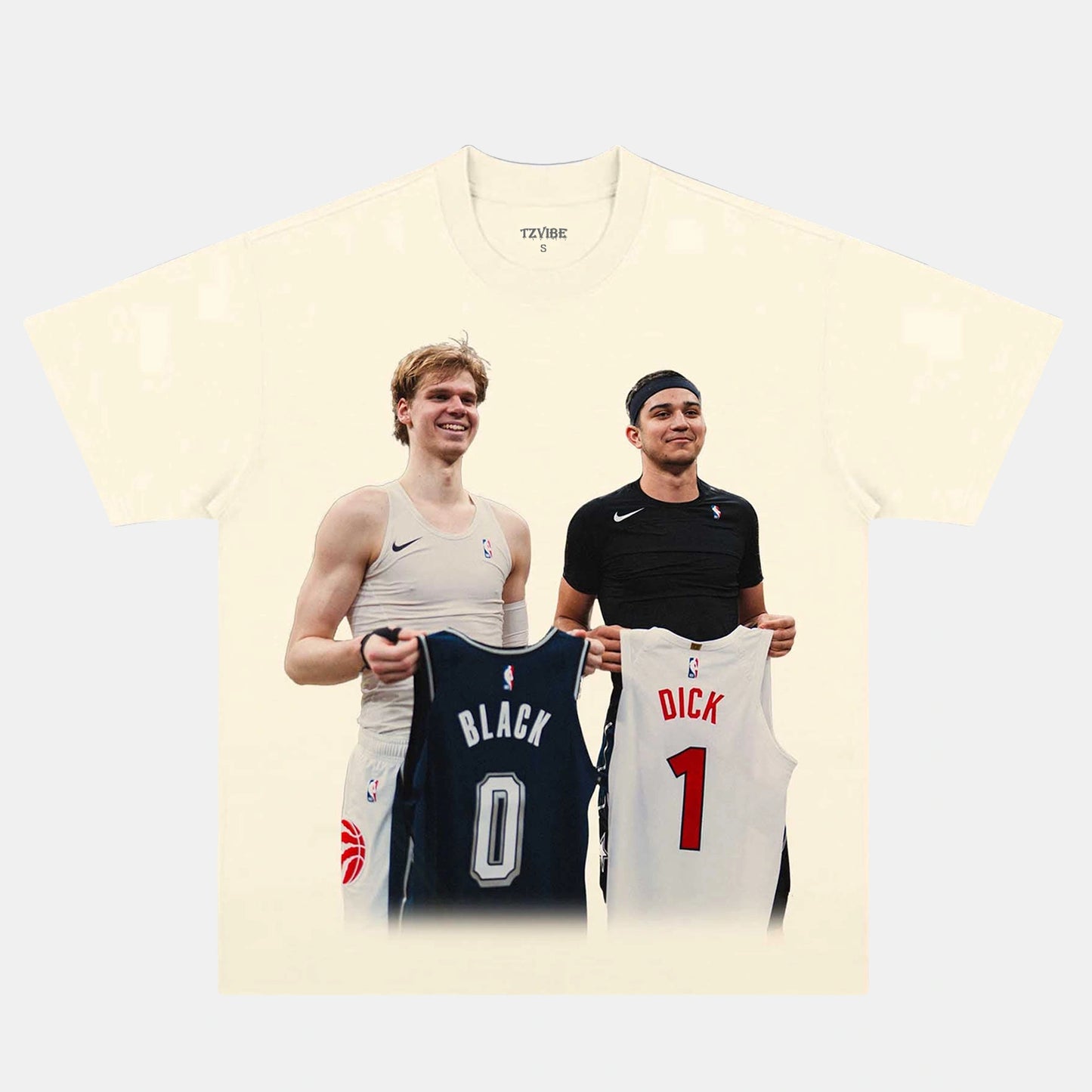 VINTAGE TEE BLACK AND DICK