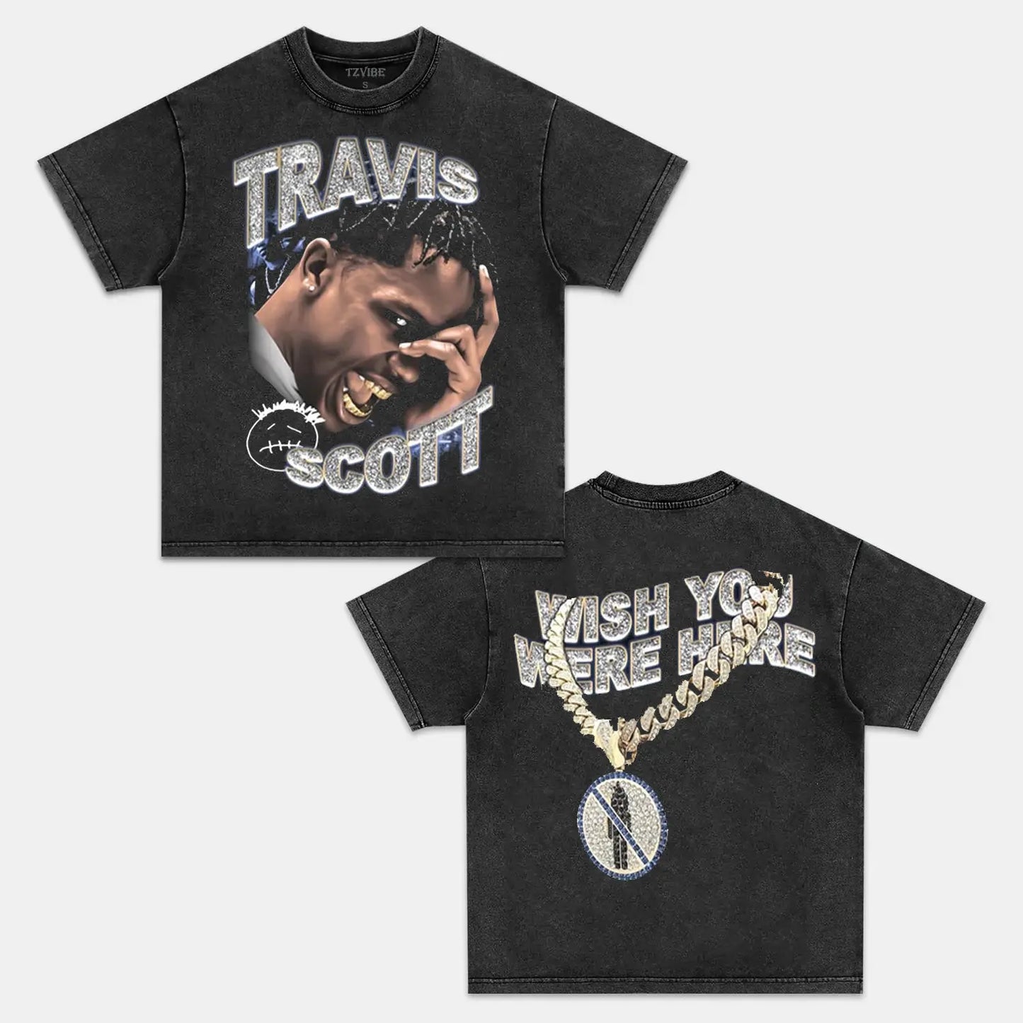 TRAVIS SCOTT V23 TEE - DS