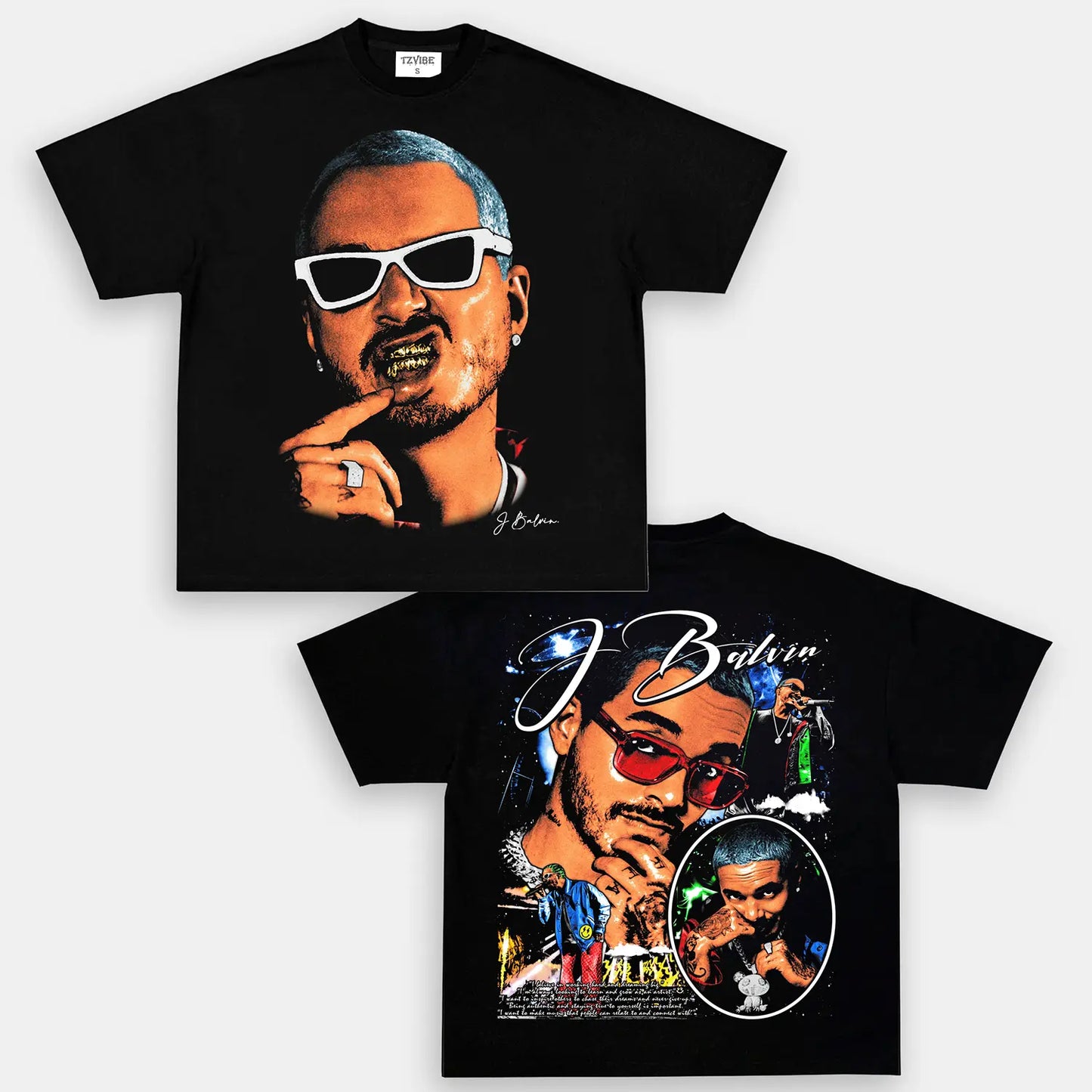 J BALVIN V2 TEE - DS