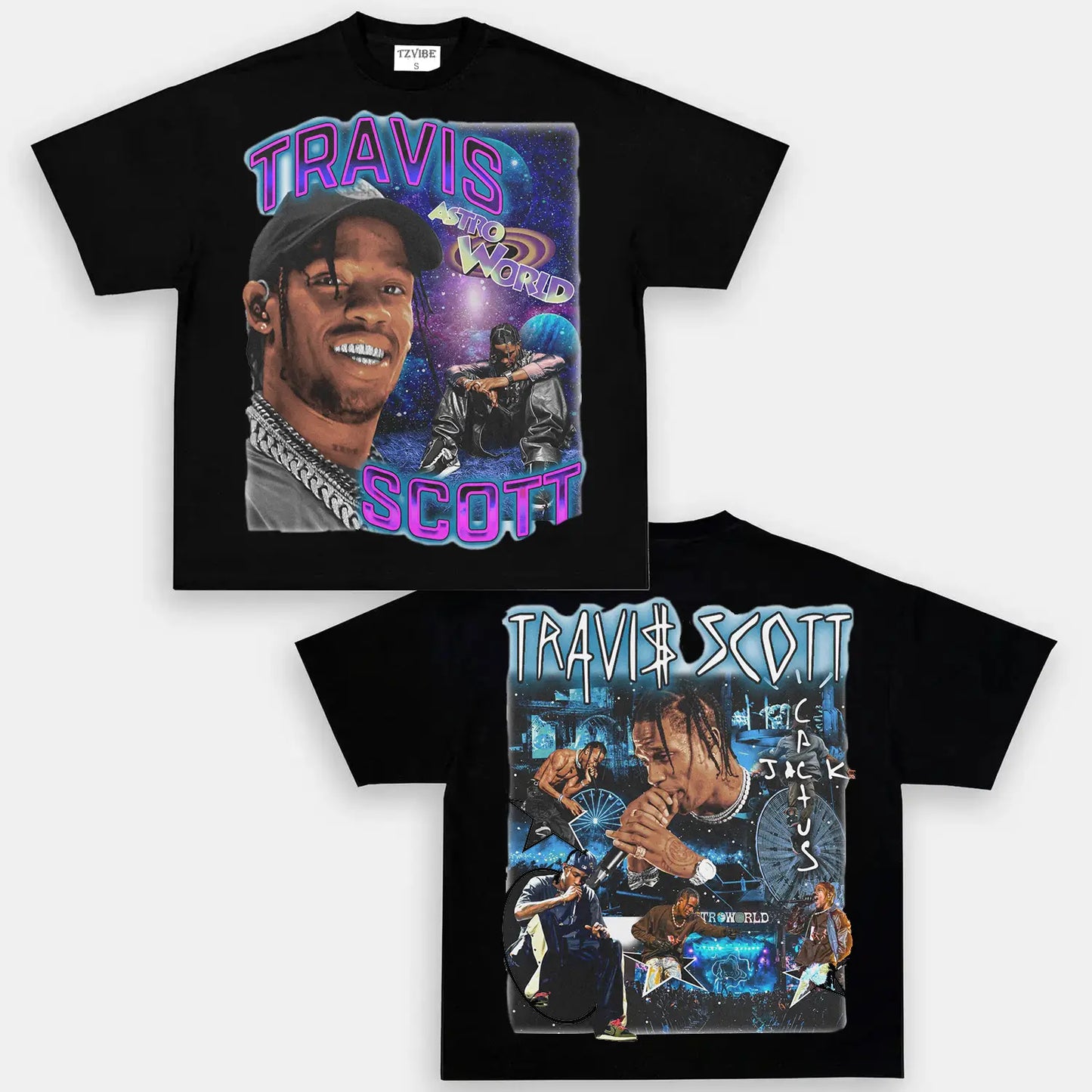 TRAVIS SCOTT ASTROWORLD TEE - DS