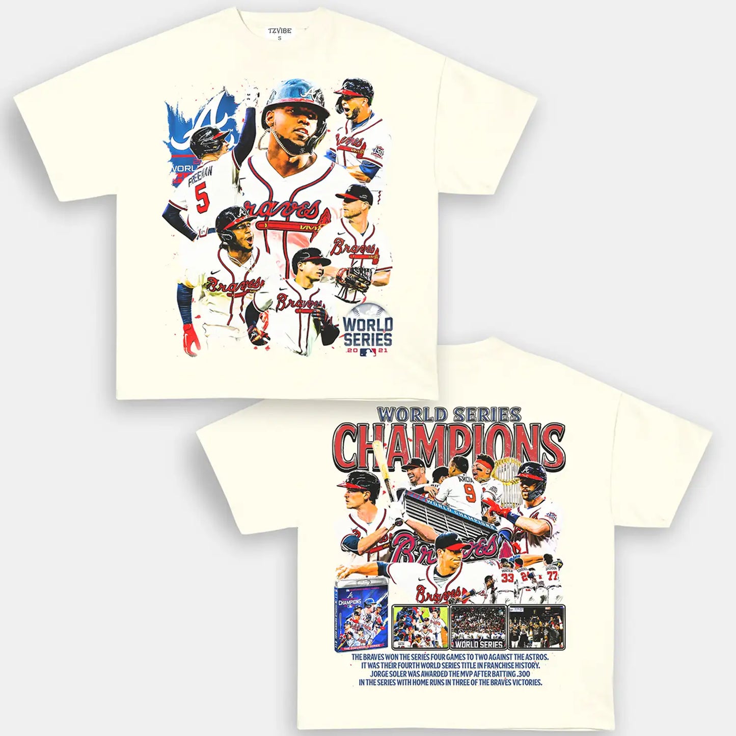 2021 WORLD SERIES CHAMPS - BRAVES TEE - DS