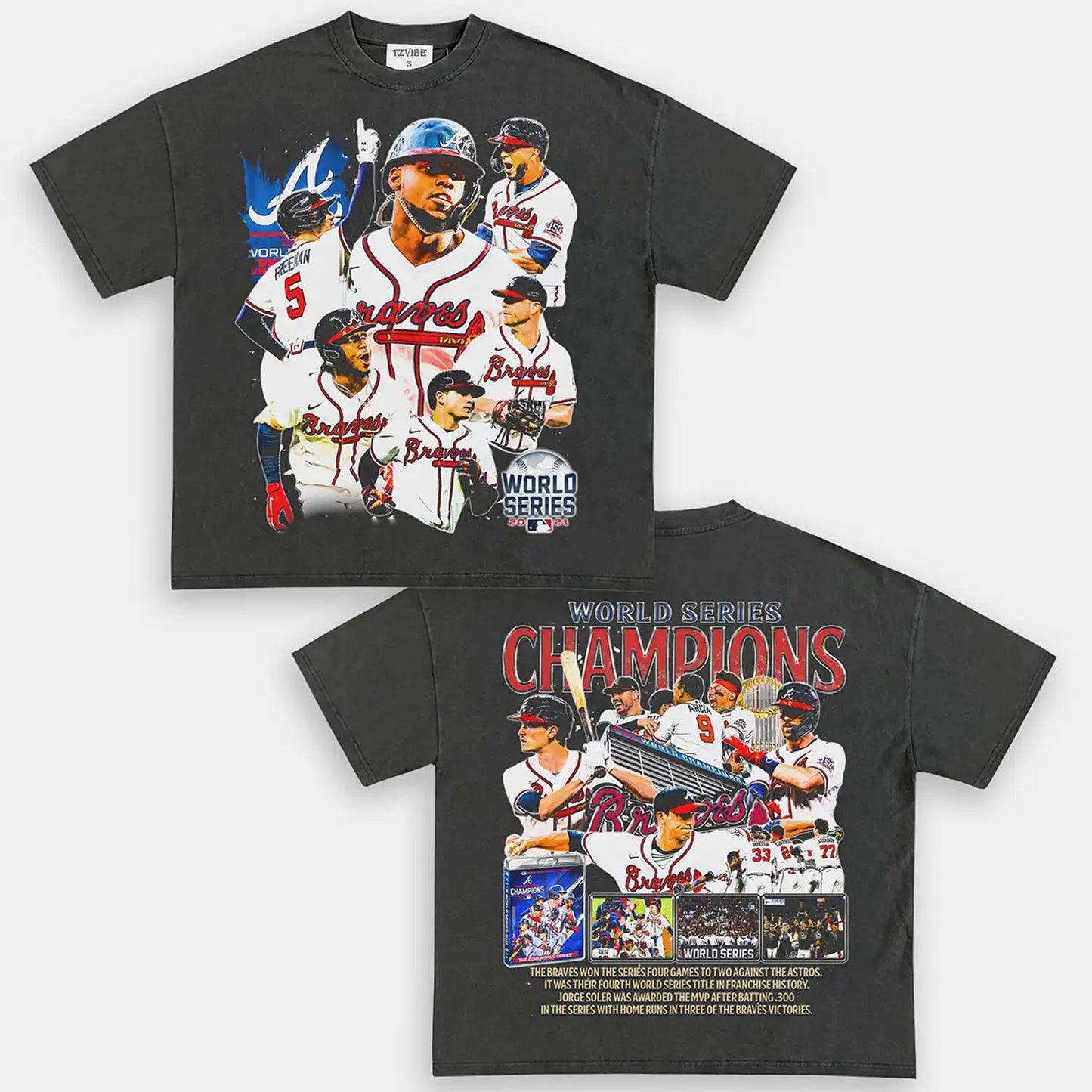 2021 WORLD SERIES CHAMPS - BRAVES TEE - DS
