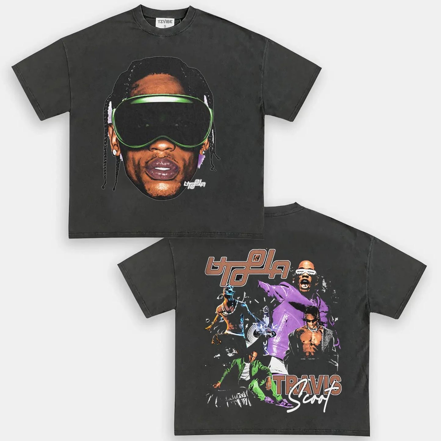 VINTAGE BIG FACE TEE TRAVIS SCOTT - DS
