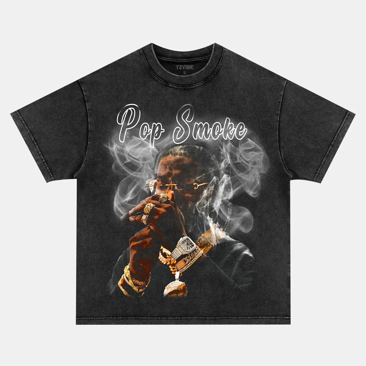 VINTAGE V3 TEE POP SMOKE