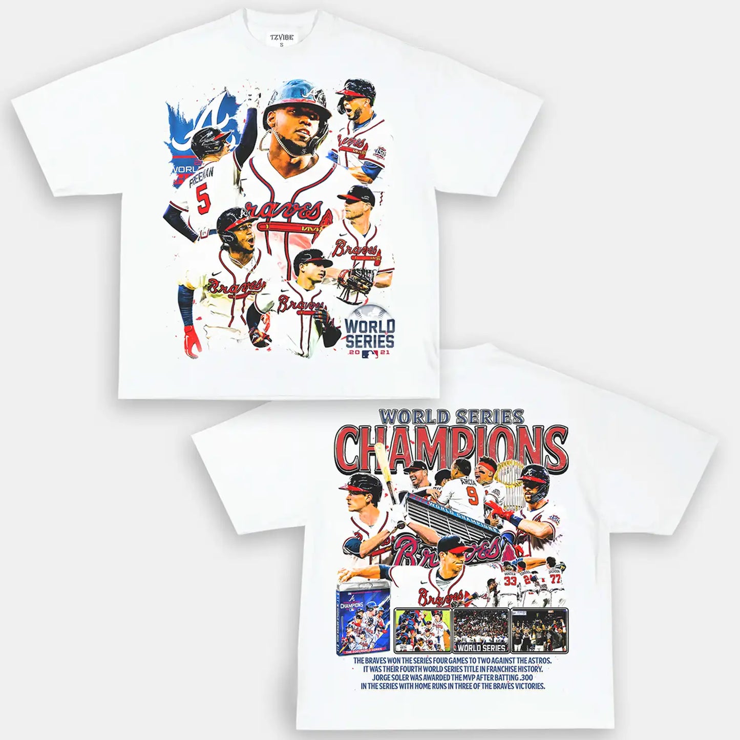 2021 WORLD SERIES CHAMPS - BRAVES TEE - DS