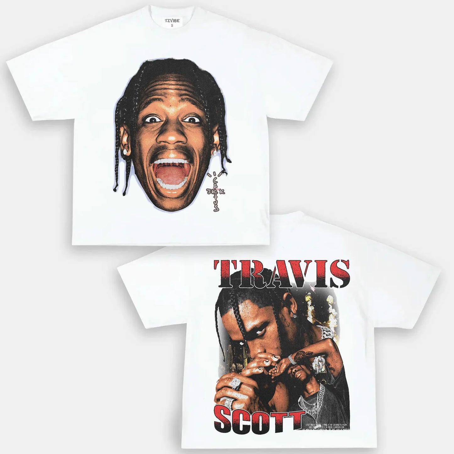 TRAVIS SCOTT BIG FACE V2 TEE - DS