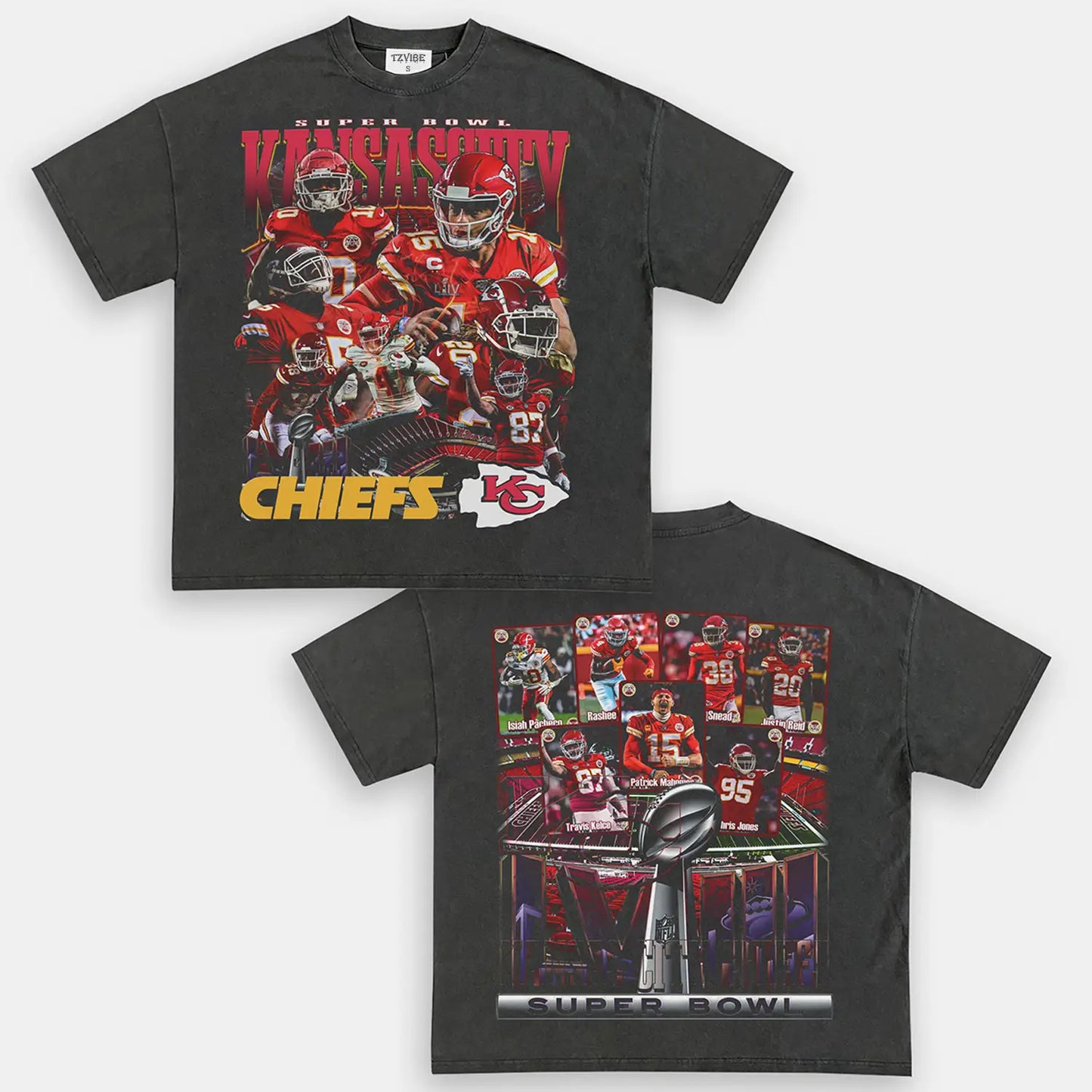 KC CHIEFS - SB LVIII TEE - DS