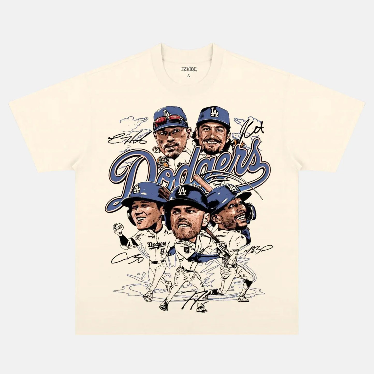 VINTAGE TEE DODGERS