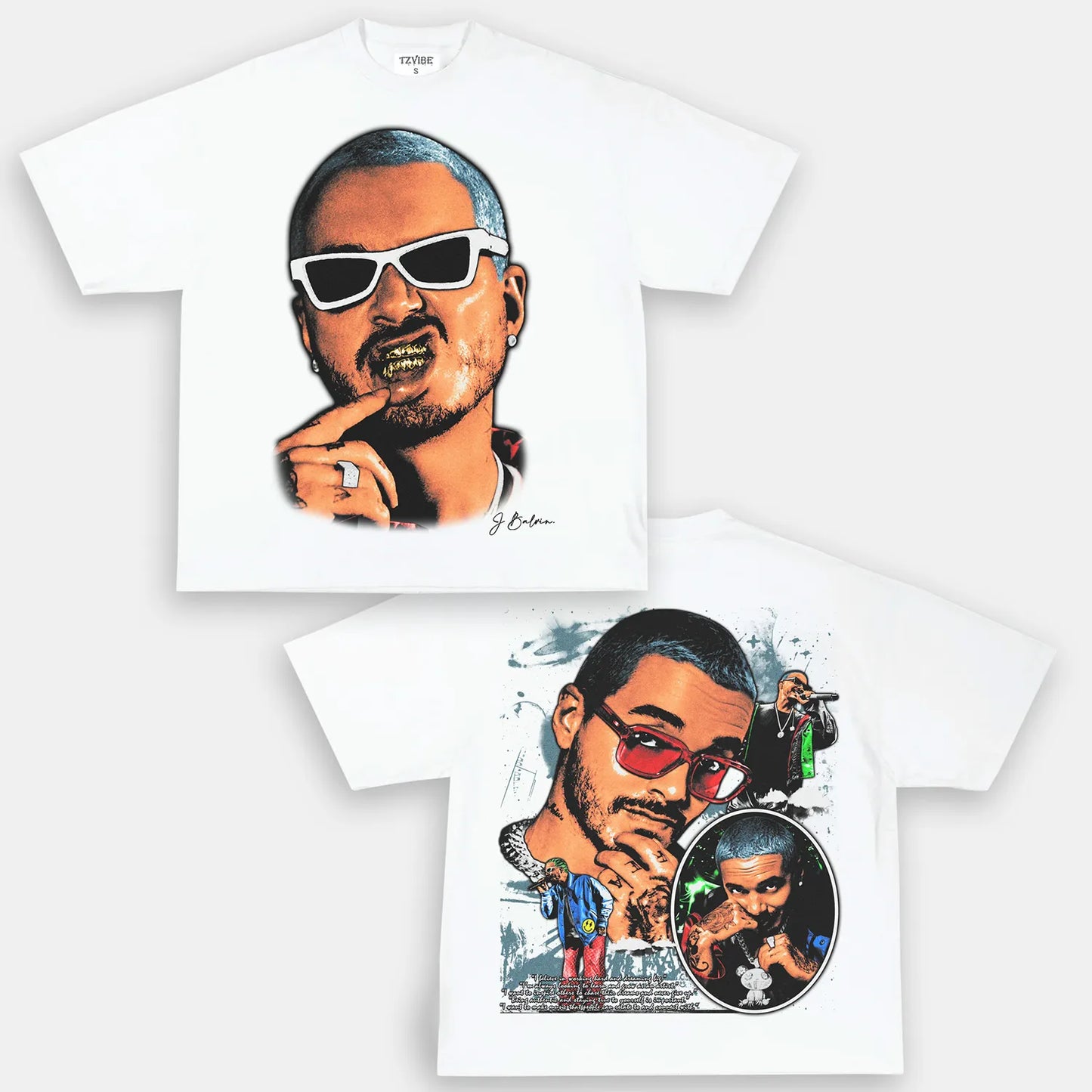 J BALVIN V2 TEE - DS