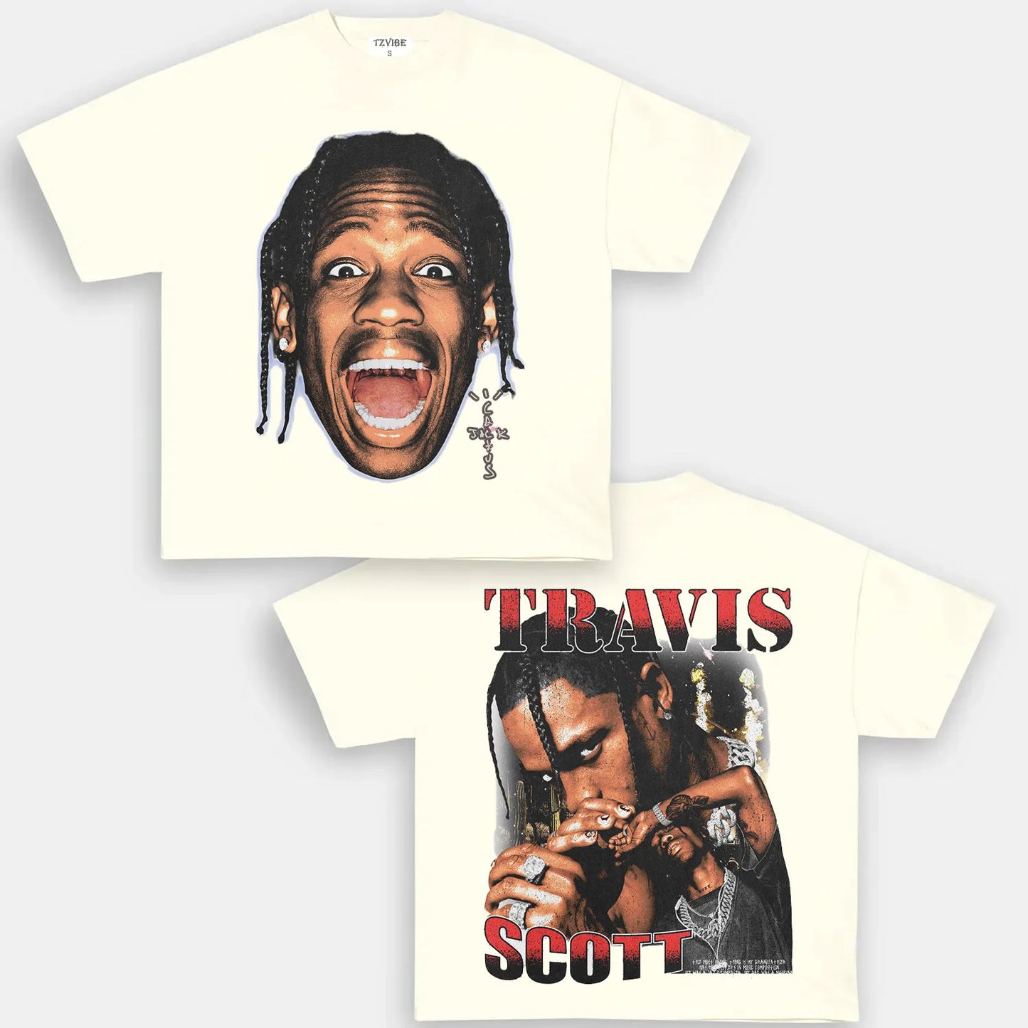 TRAVIS SCOTT BIG FACE V2 TEE - DS