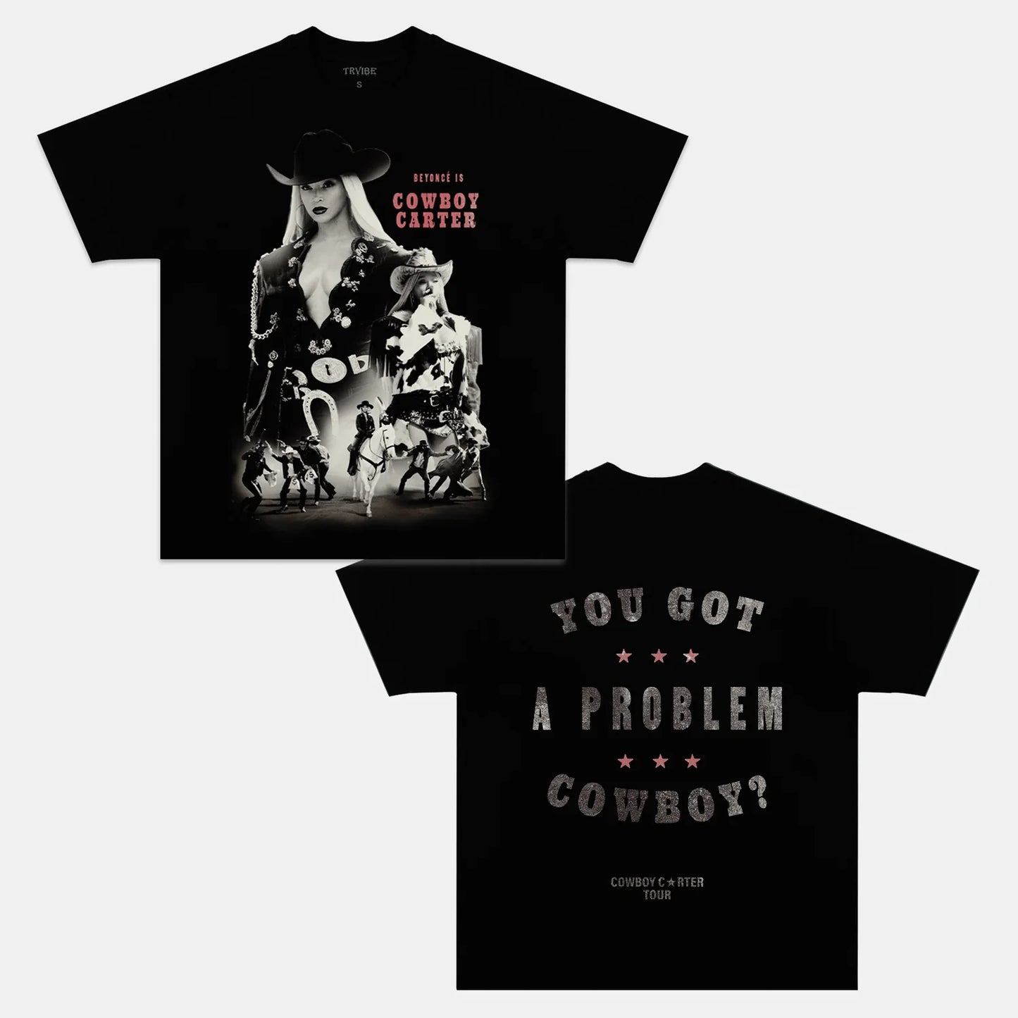 BEYONCÉ & HTX WEB EXCLUSIVE V77 TEE