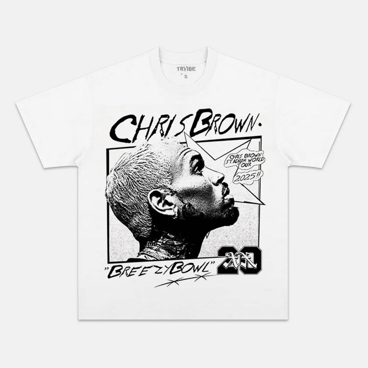 CHRIS BROWN 2025 TEE 06.16