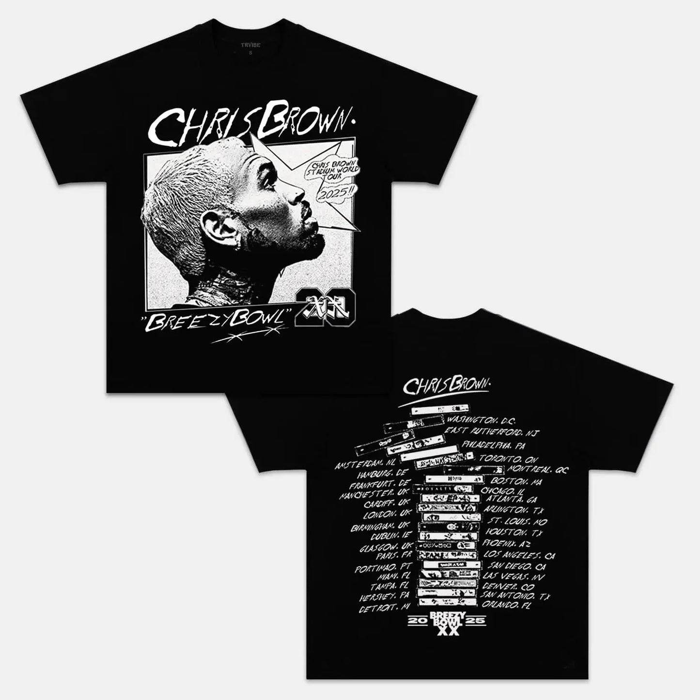 CHRIS BROWN 2025 TEE 06.16 V2-DS