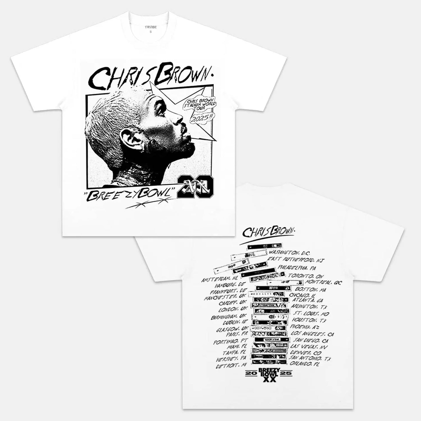 CHRIS BROWN 2025 TEE 06.16 V2-DS