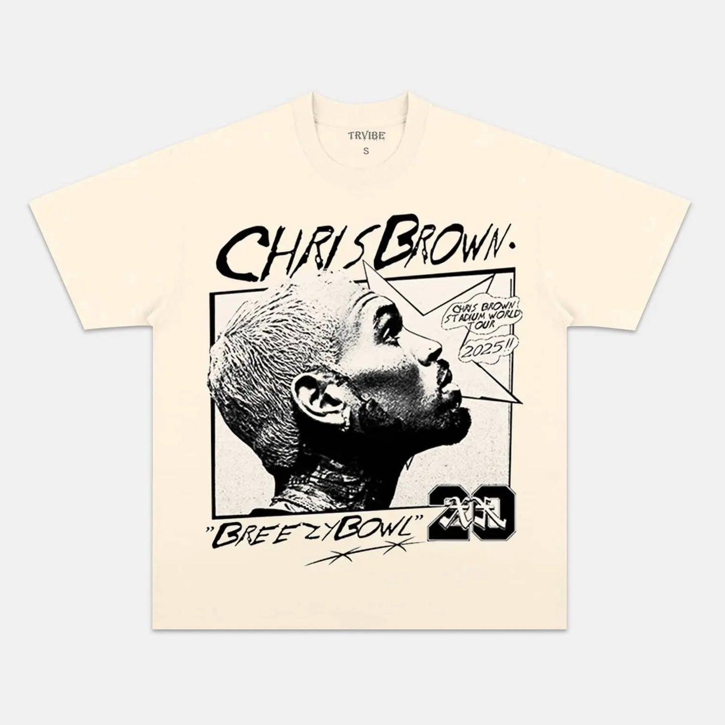 CHRIS BROWN 2025 TEE 06.16