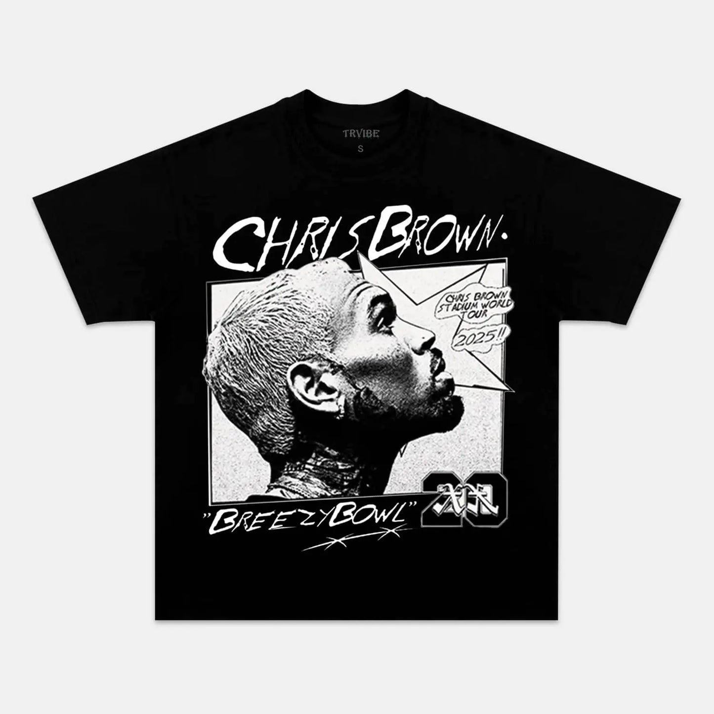 CHRIS BROWN 2025 TEE 06.16