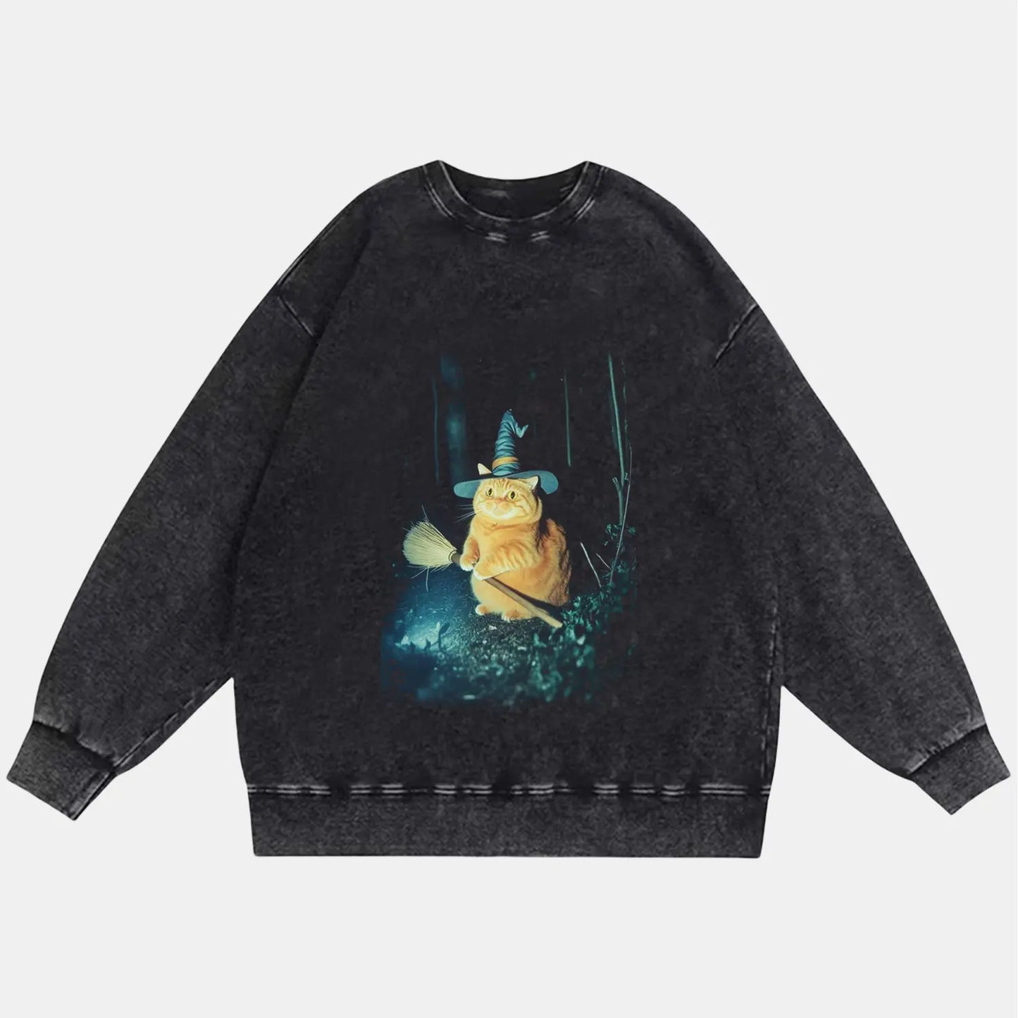 CHUNKY WIZARD CAT VINTAGE CLOTHES V3