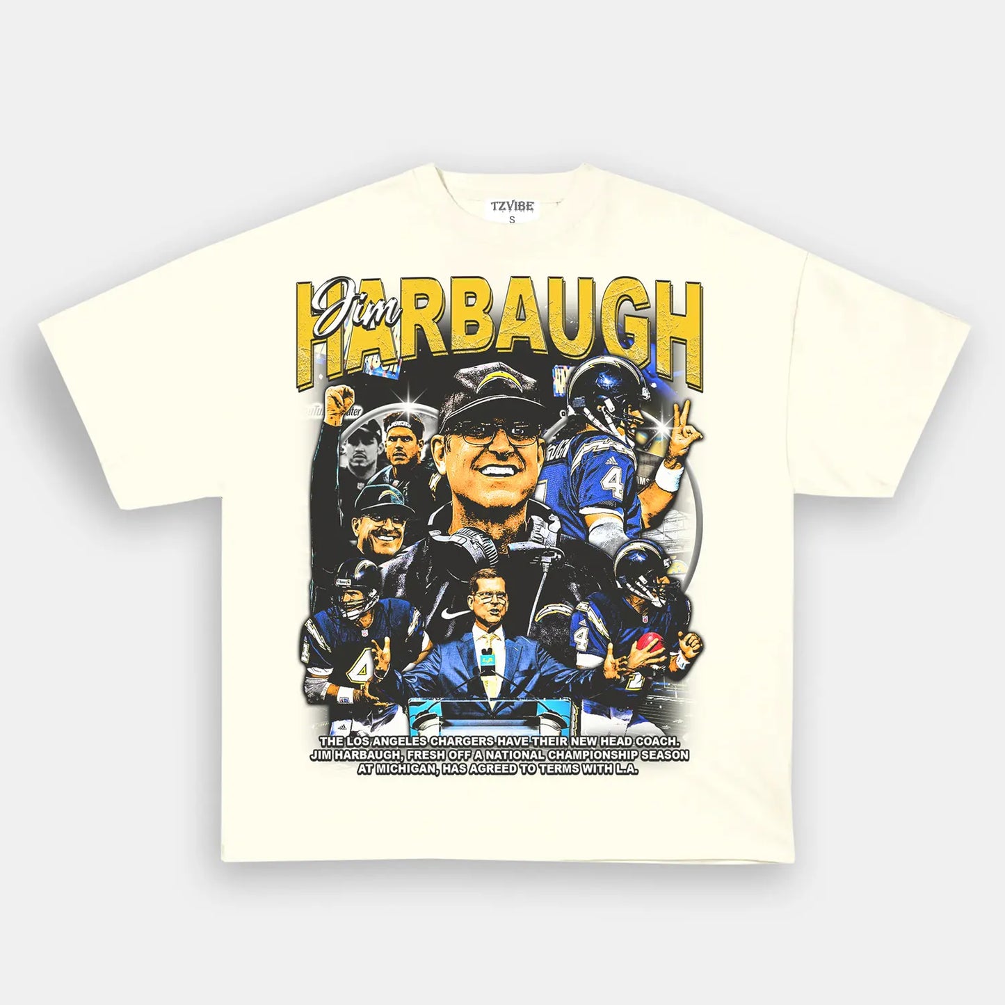 JIM HARBAUGH V2 TEE