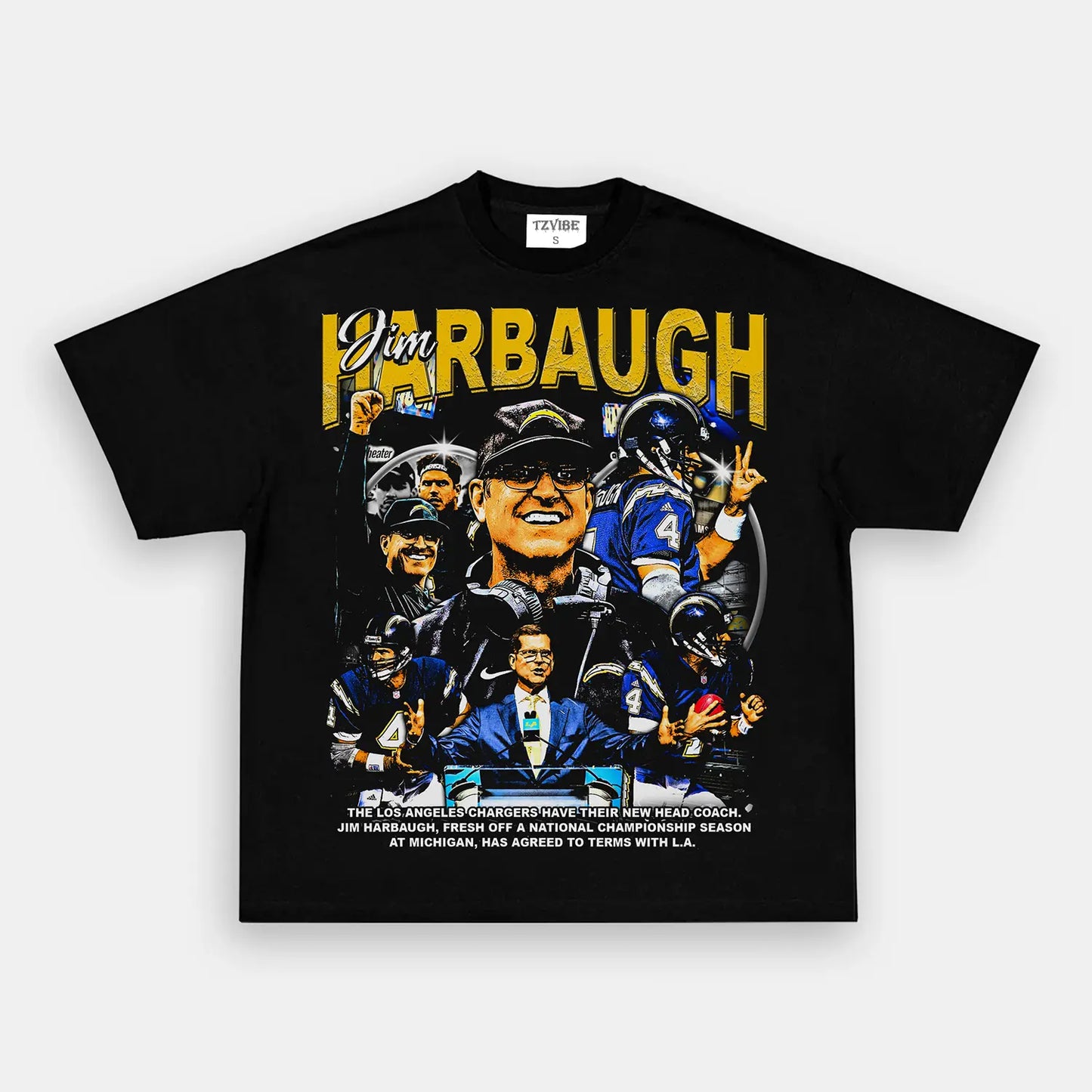 JIM HARBAUGH V2 TEE