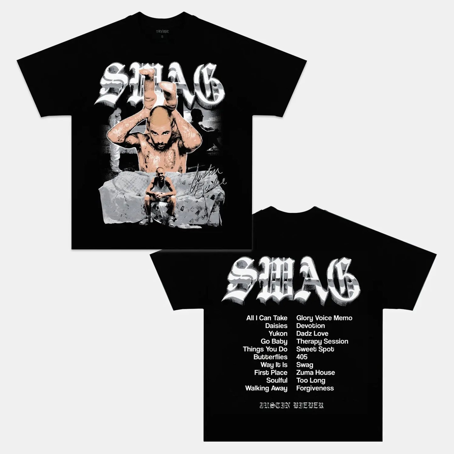 JUSTIN BIEBER & SWAG 2025 V2 TEE