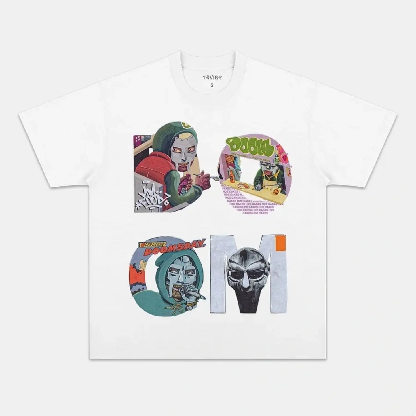 MF DOOM & HEAD COLLAGE TEE