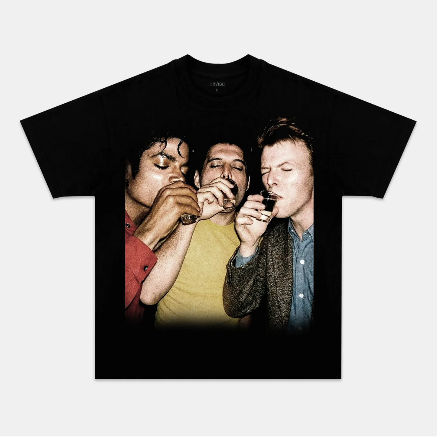 MICHAEL&FREDDIE MERCURY&DAVID BOWIE V200 TEE