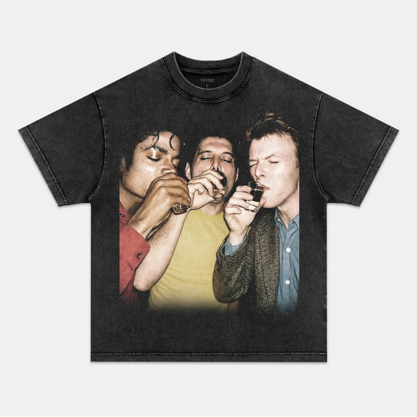 MICHAEL&FREDDIE MERCURY&DAVID BOWIE V200 TEE