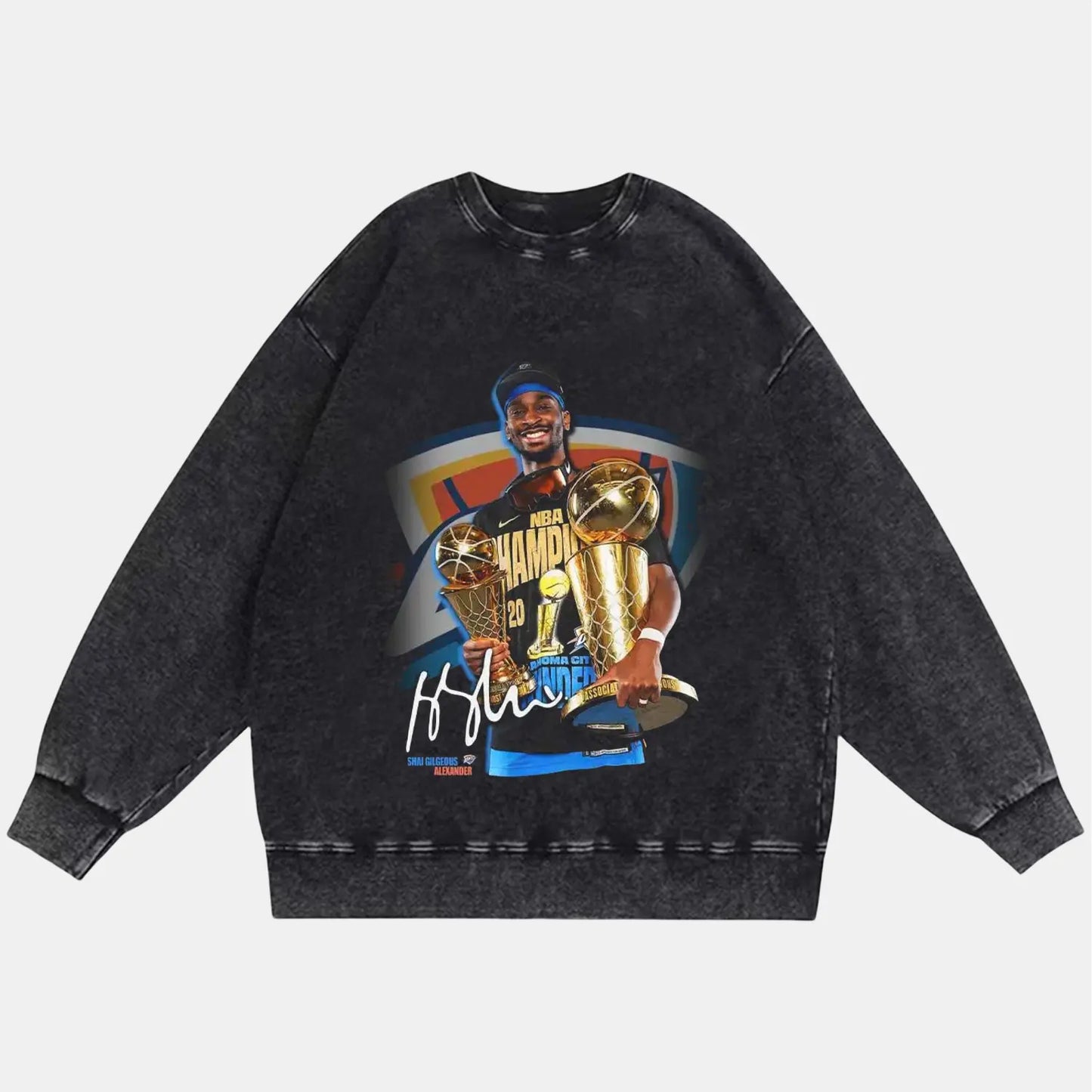 OKC THUNDER CHAMPIONS VINTAGE CLOTHES