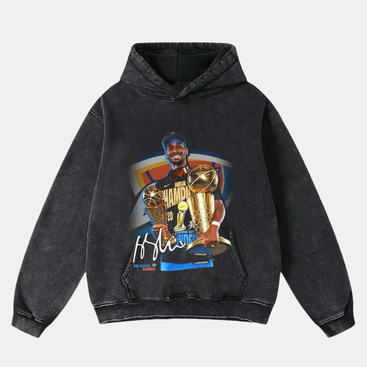 OKC THUNDER CHAMPIONS VINTAGE CLOTHES