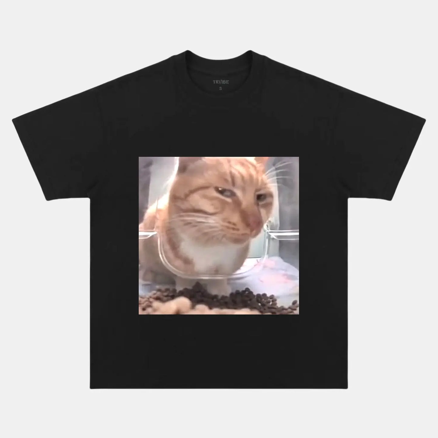 SIDE EYE CAT T-SHIRT