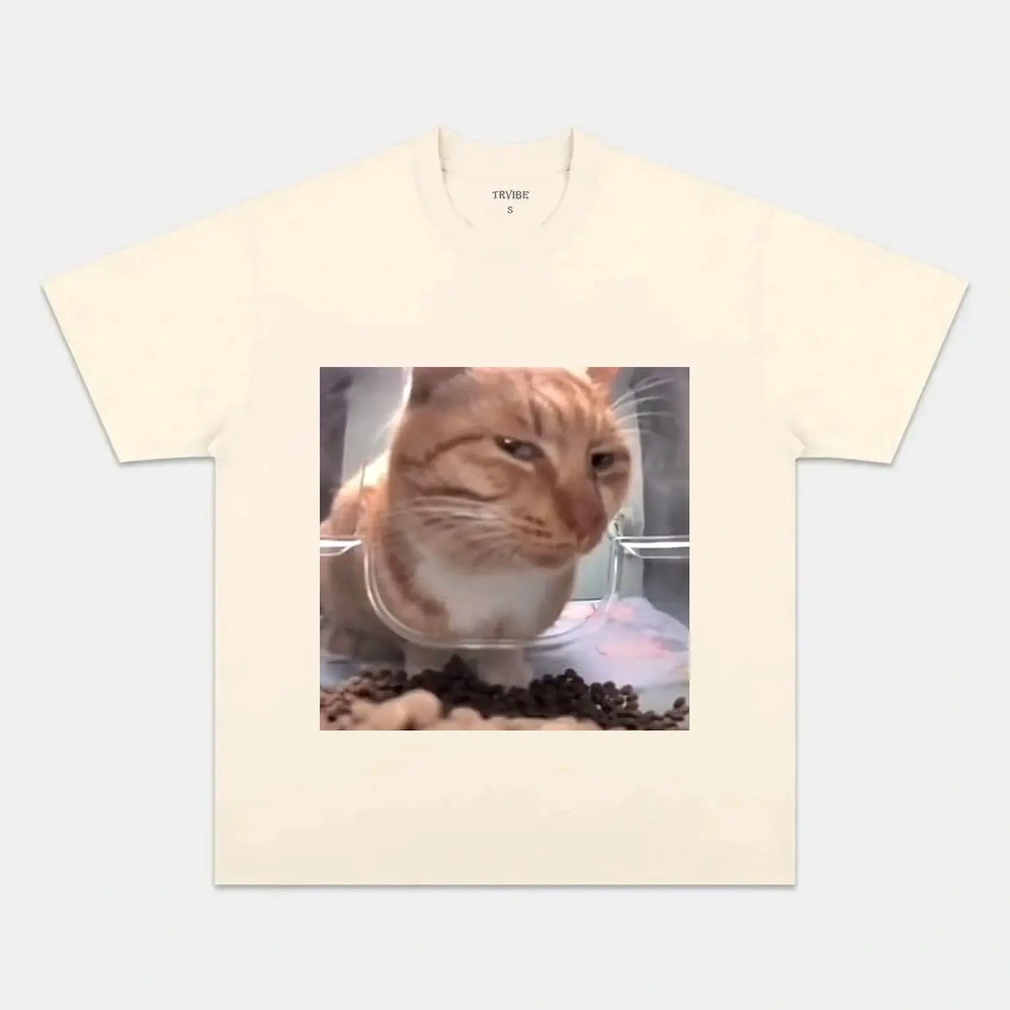 SIDE EYE CAT T-SHIRT