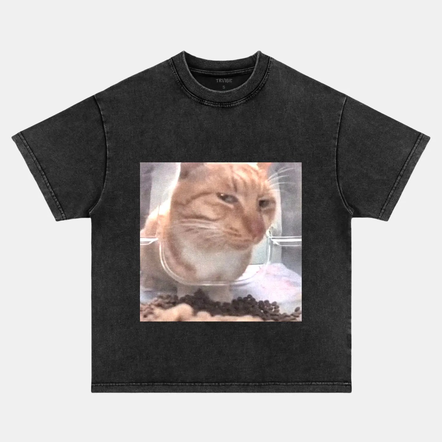 SIDE EYE CAT T-SHIRT