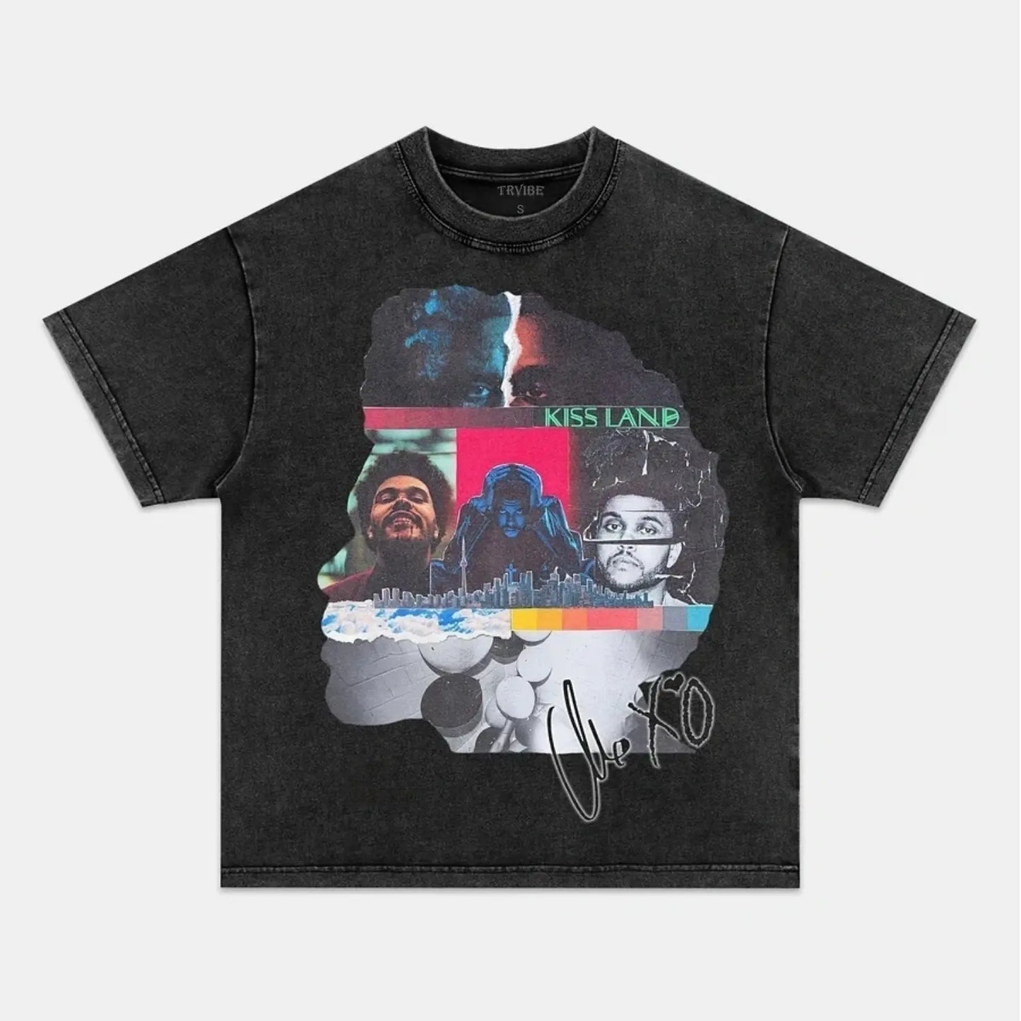 THE WEEKND & HEAD COLLAGE TEE