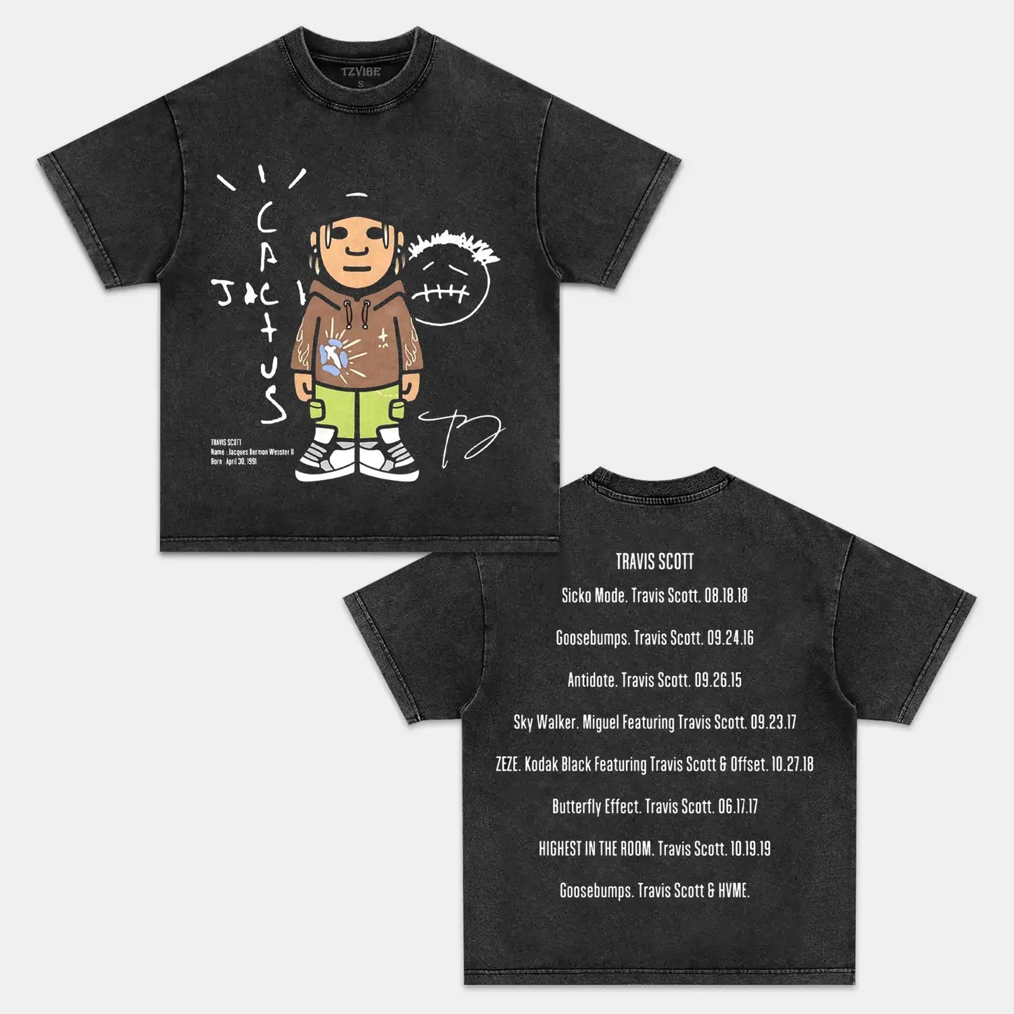 TRAVIS SCOTT V22 TEE - DS
