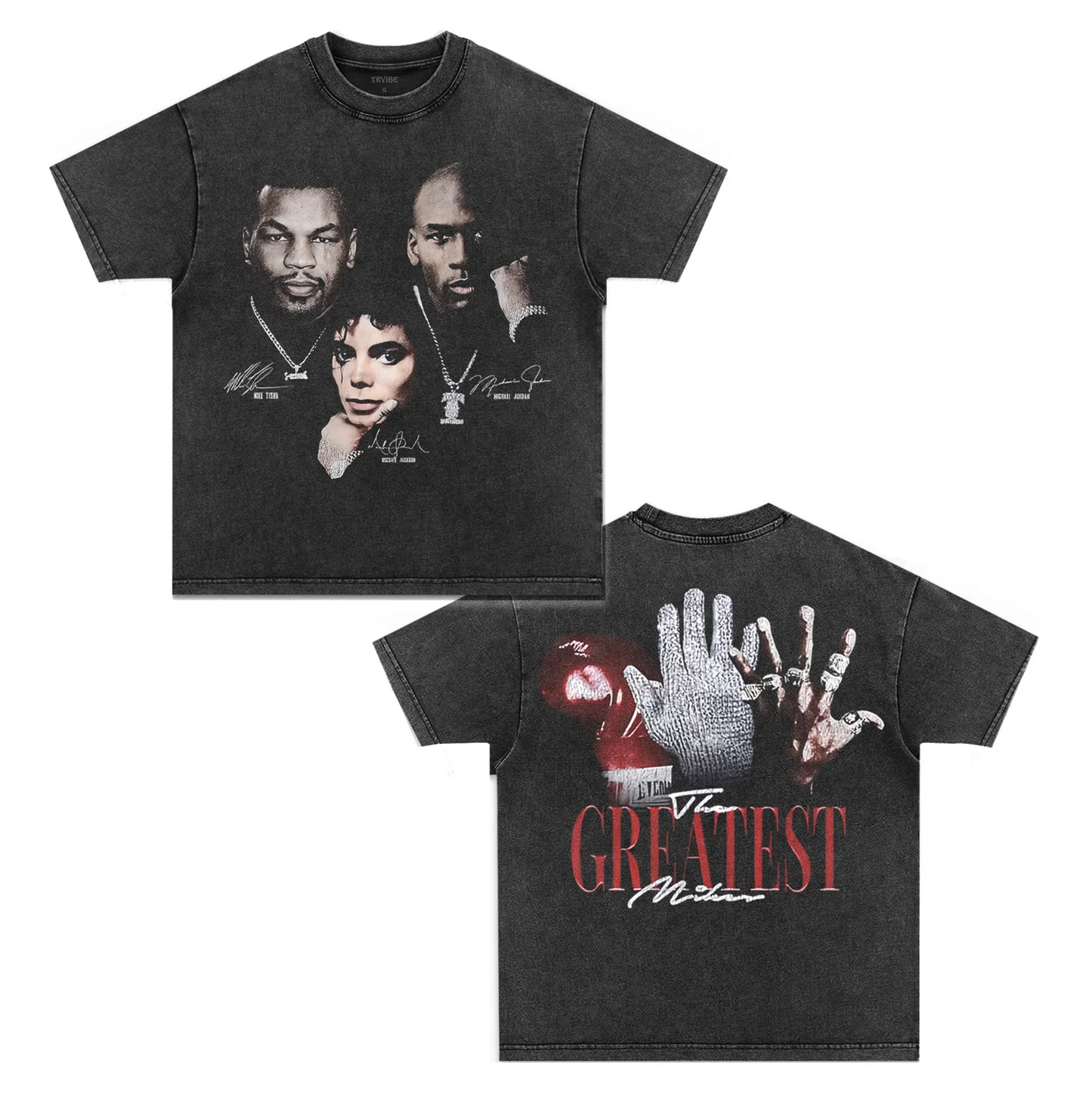 TYSON &JORDAN& MICHAEL JACKSON V100 TEE