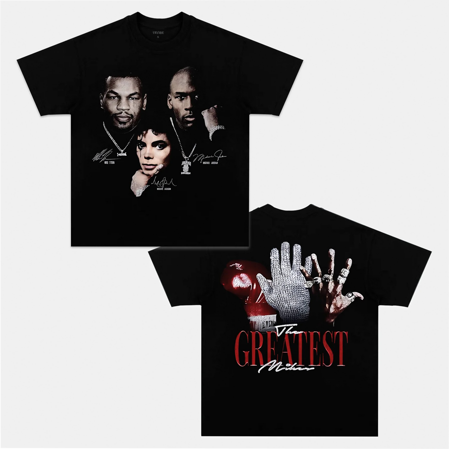 TYSON &JORDAN& MICHAEL JACKSON V100 TEE