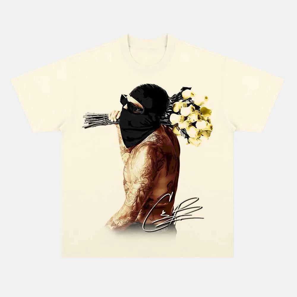 VINTAGE TEE CHRIS BROWN 08.01 V2