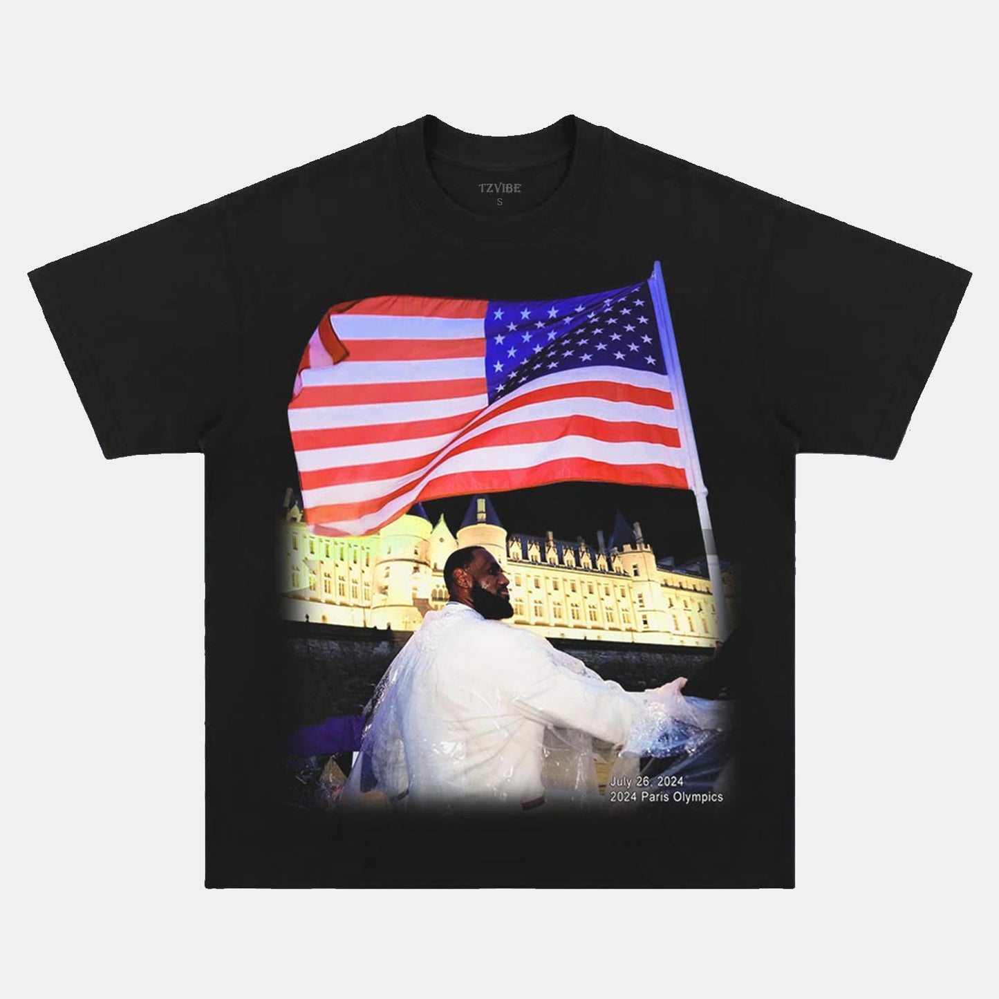 VINTAGE TEE USA BASKETBALL TEAM - LEBRON JAMES