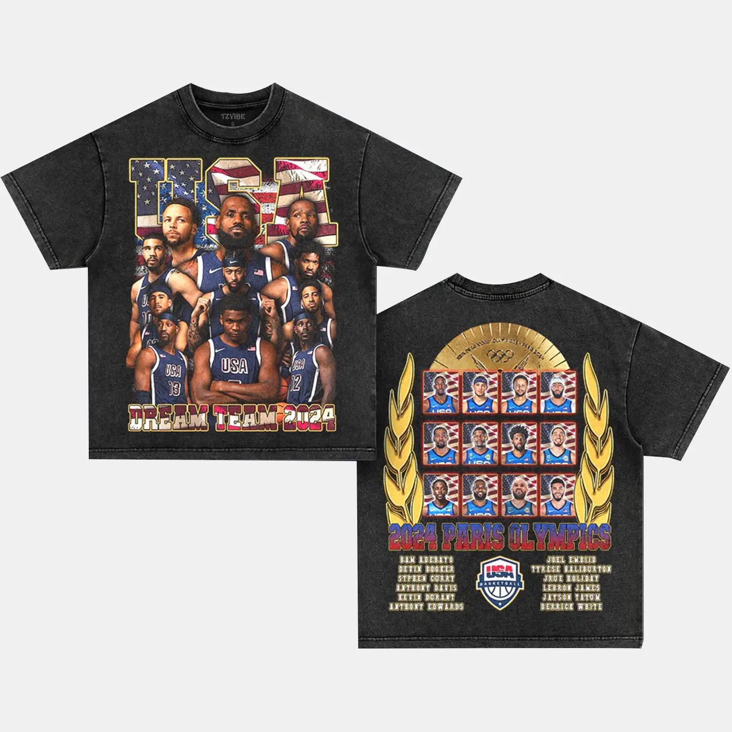 VINTAGE TEE USA TEAM - DS