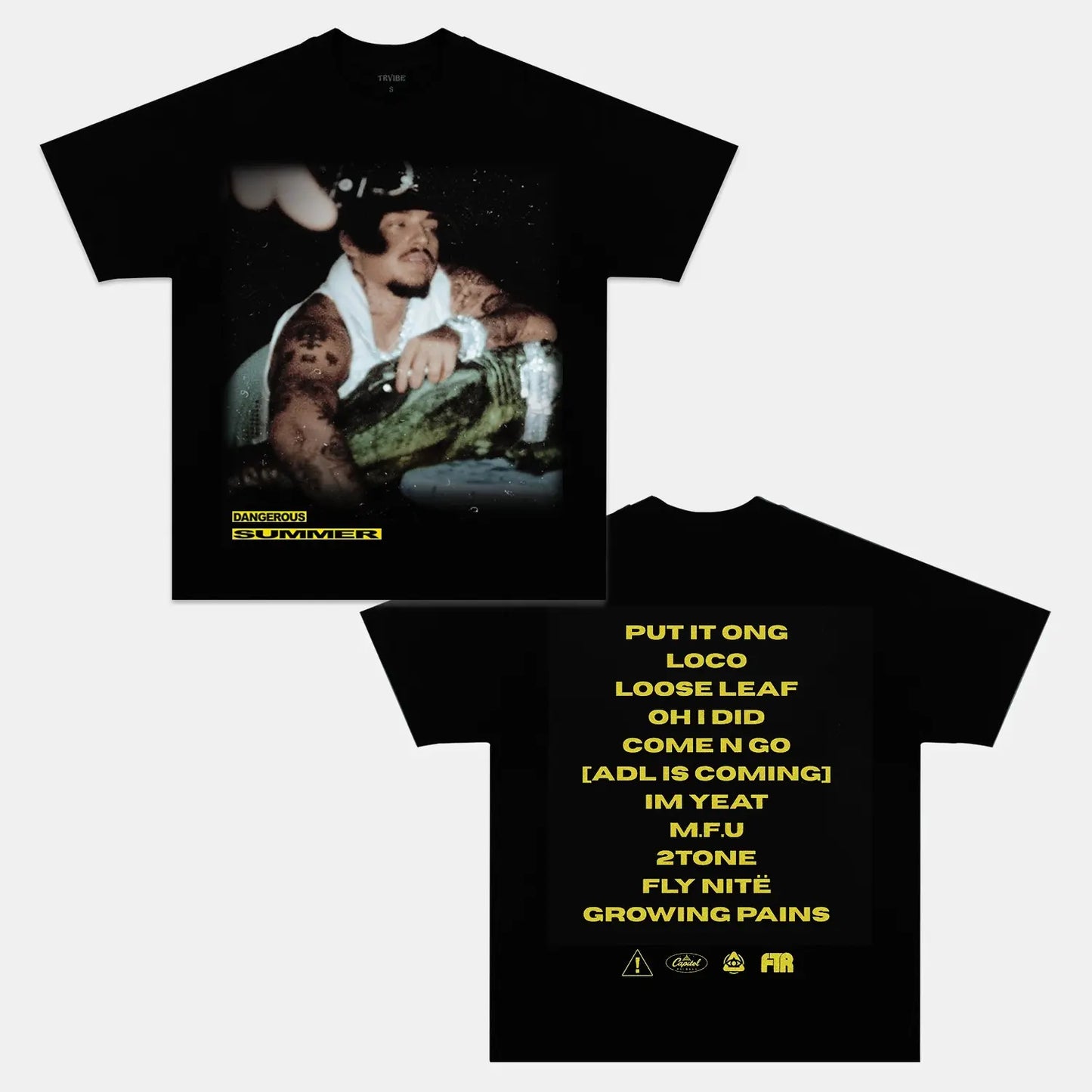 YEAT & DANGEROUS SUMMER 2025 V2 TEE -DS