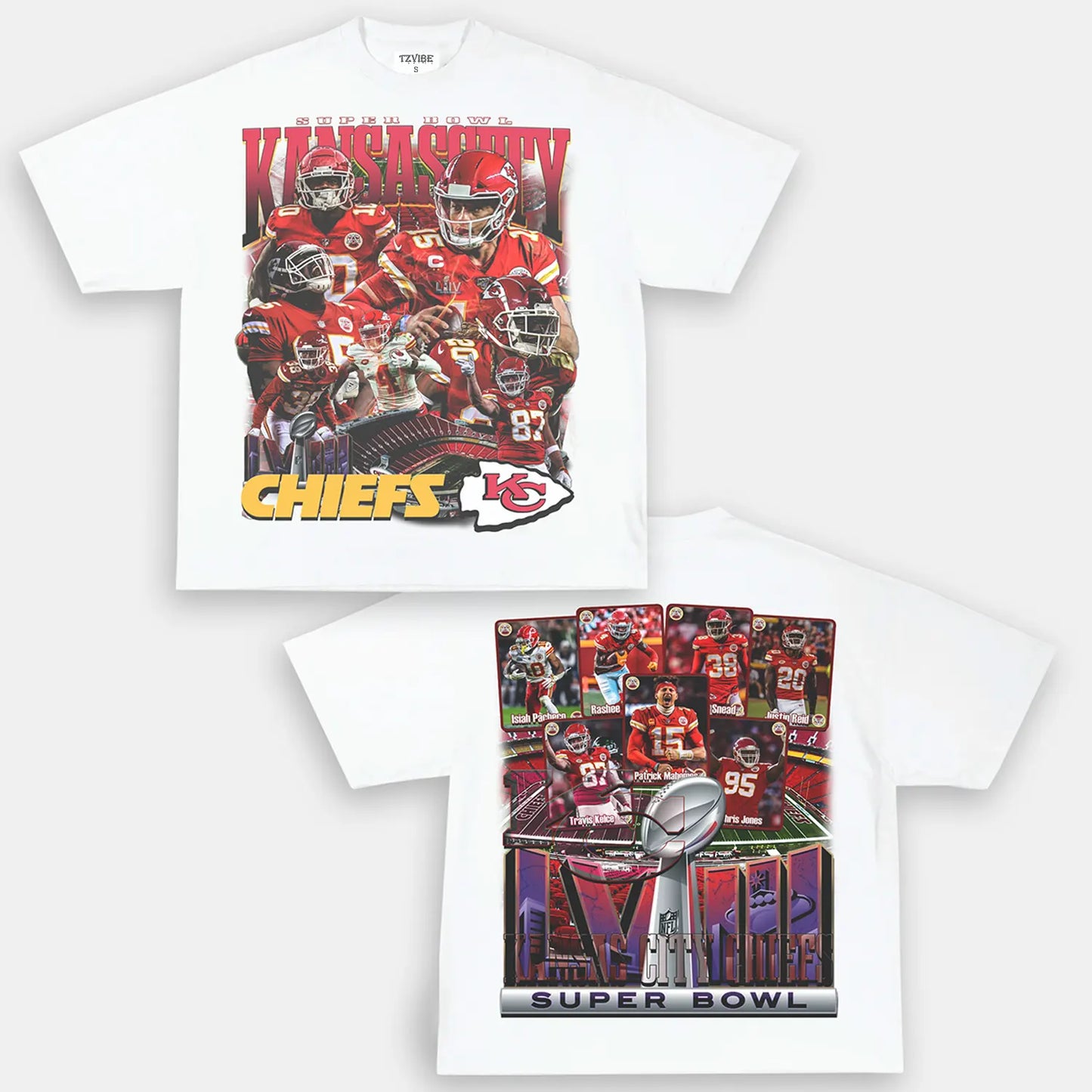 KC CHIEFS - SB LVIII TEE - DS
