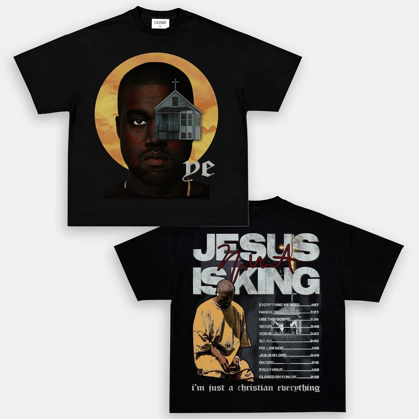 JESUS IS KING TEE - DS