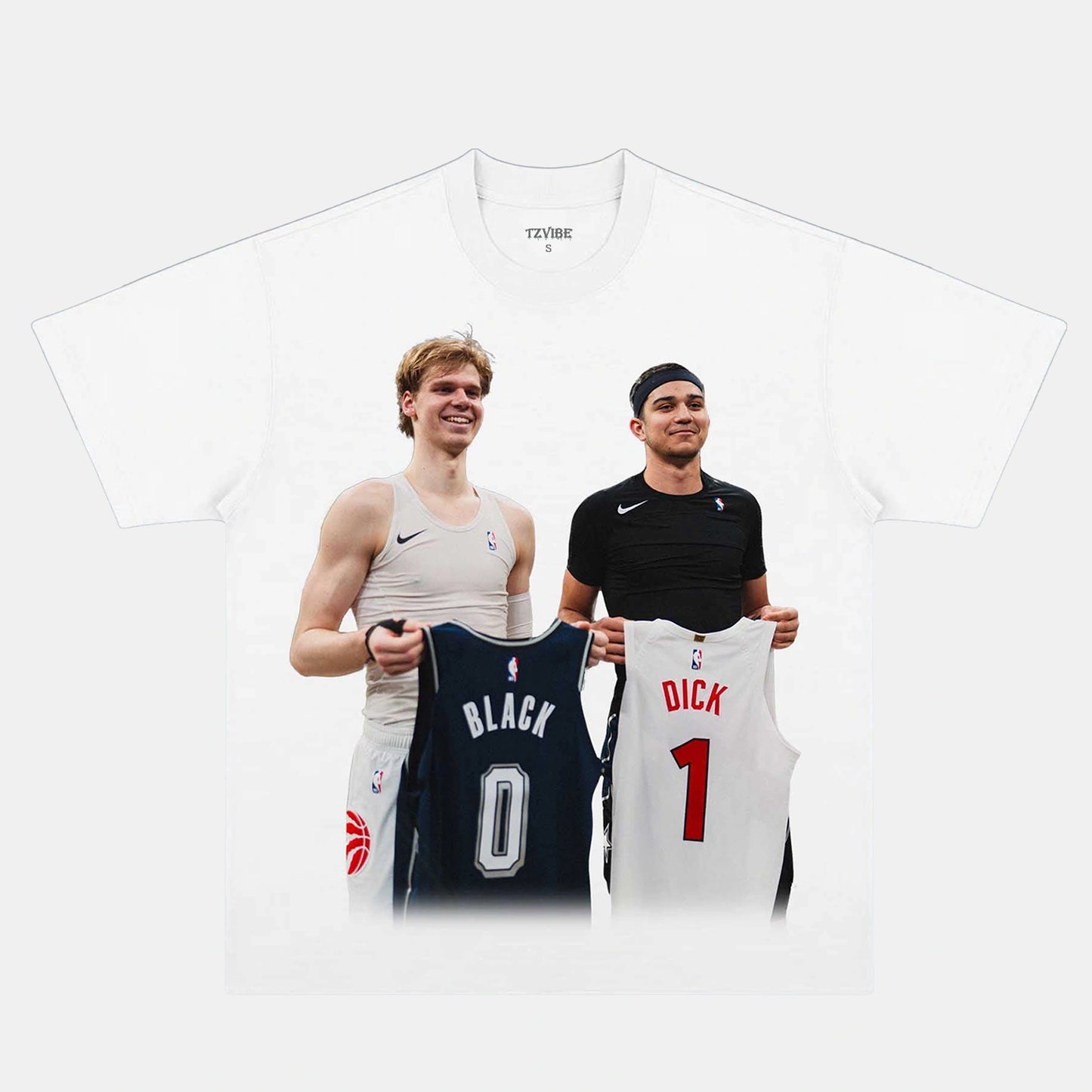 VINTAGE TEE BLACK AND DICK