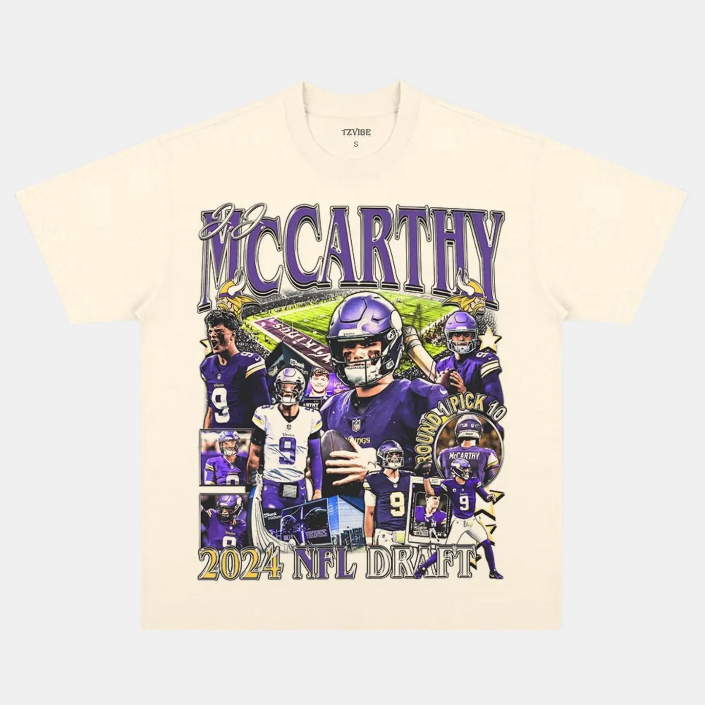 VINTAGE TEE  JJ MCCARTHY