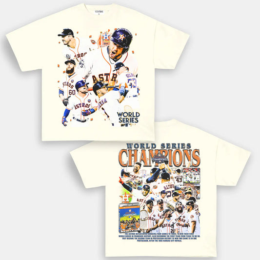 2017 WORLD SERIES CHAMPS - ASTROS TEE - DS