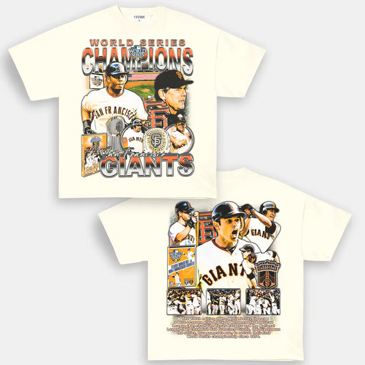 2010 WORLD SERIES CHAMPS - GIANTS TEE - DS