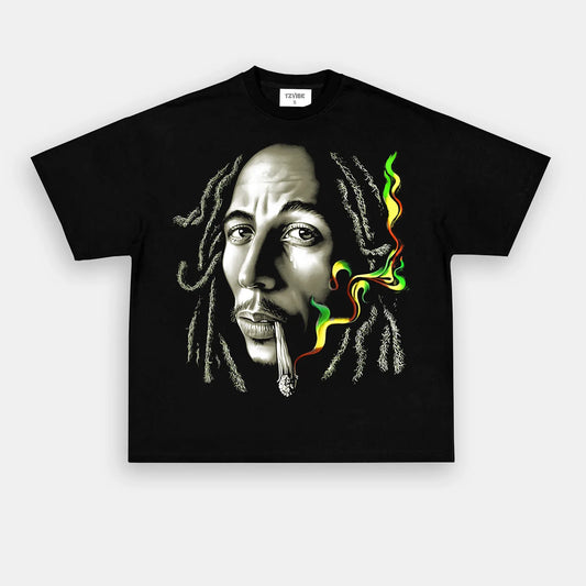 BIG FACE BOB MARLEY TEE