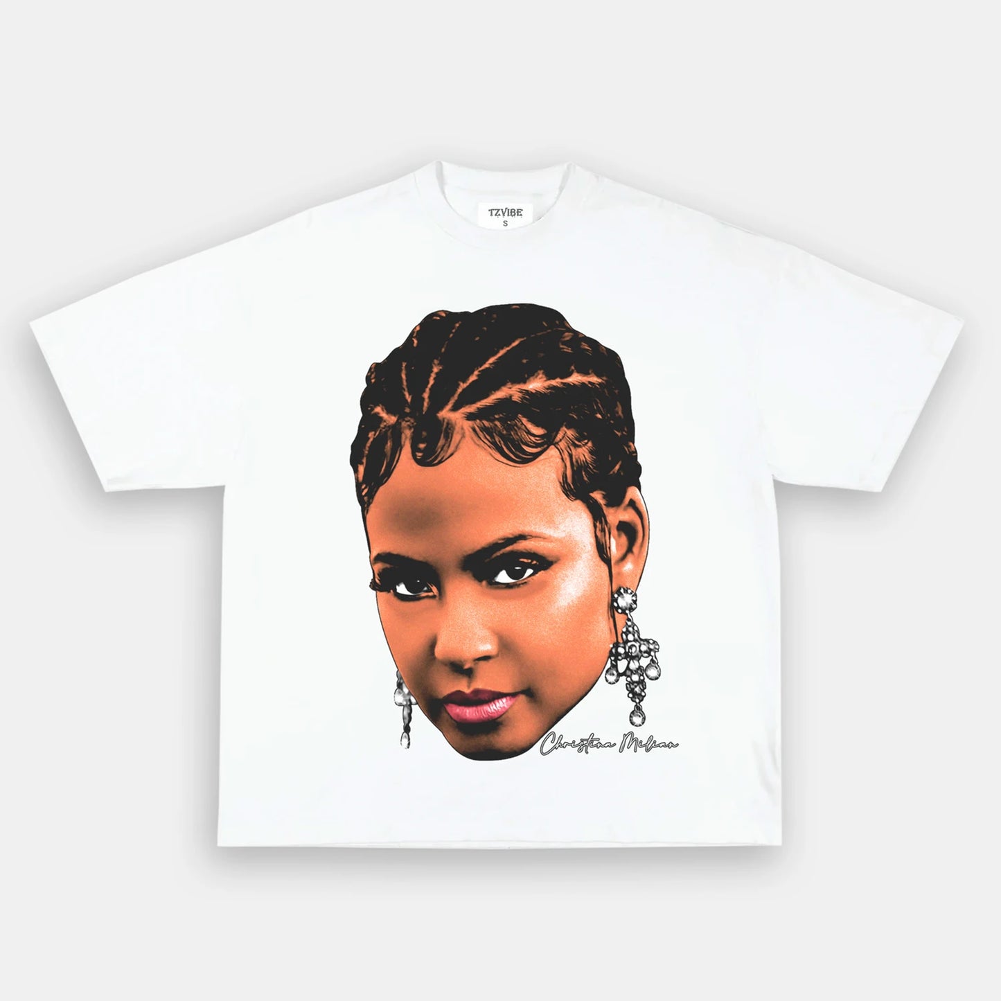 BIG FACE CHRISTINA MILIAN TEE