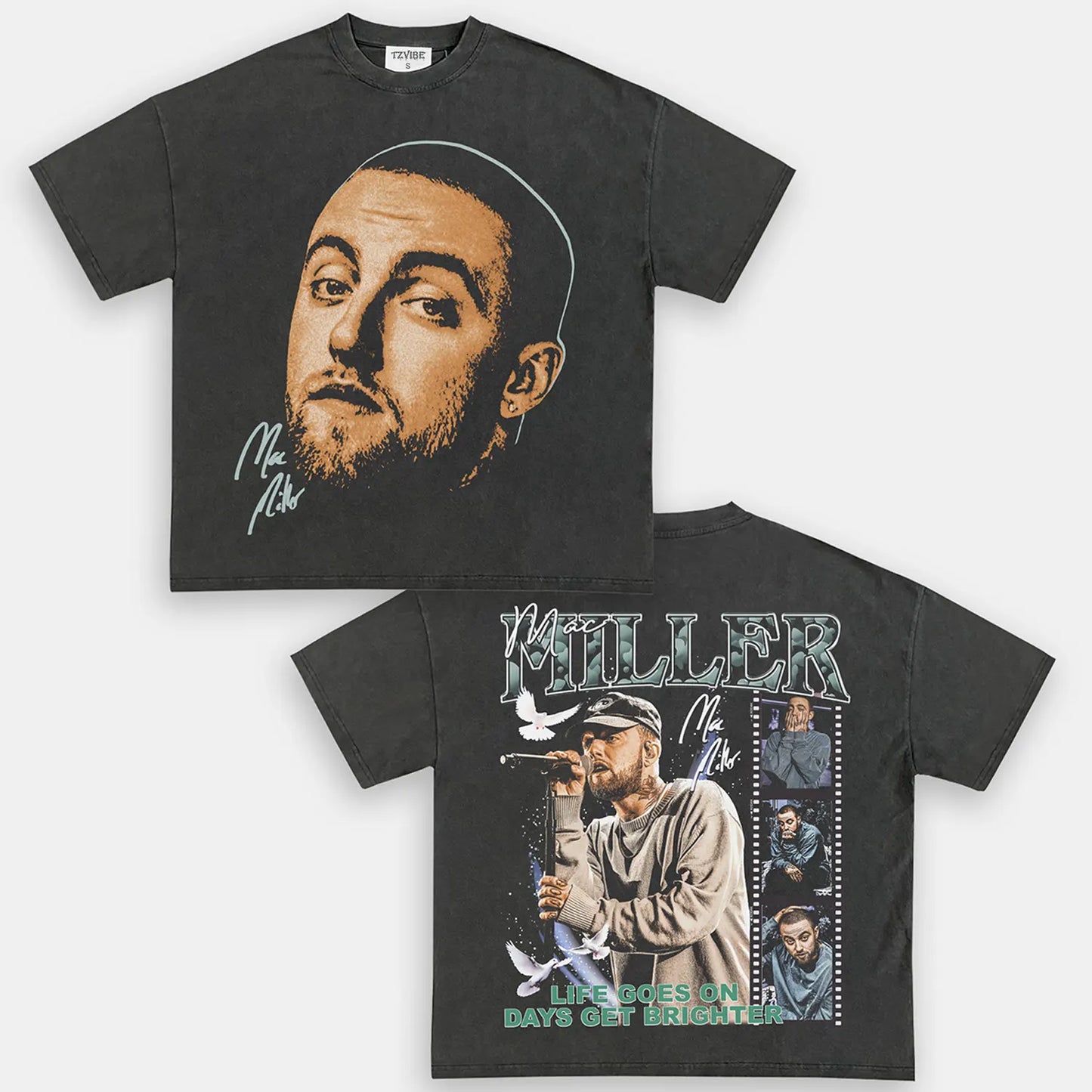 BIG FACE MAC MILLER TEE - DS